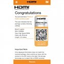 LogiLink CHB005 HDMI kabelis 3 m HDMI Type A (Standard) Melns