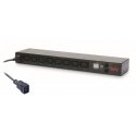 APC AP7921B toitejaotuskomponent (PDU) 8 vahelduvvoolu kontakt 0U/1U Must APC AP7921B toitejaotuskomponent (PDU) 8 vahelduvvoolu kontakt 0U/1U Must