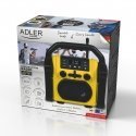 Adler | Construction radio with Bluetooth | AD 1911 | AUX in | Adler | Construction radio with Bluetooth | AD 1911 | AUX in |