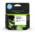 HP 302XL, Оригинальный струйный картридж увеличенной емкости, Трехцветный HP 302XL, Оригинальный струйный картридж увеличенной емкости, Трехцветный