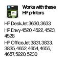 HP 302XL, Оригинальный струйный картридж увеличенной емкости, Трехцветный HP 302XL, Оригинальный струйный картридж увеличенной емкости, Трехцветный