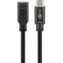 Goobay 45393 USB кабель USB 3.2 Gen 1 (3.1 Gen 1) 1 m USB C Черный