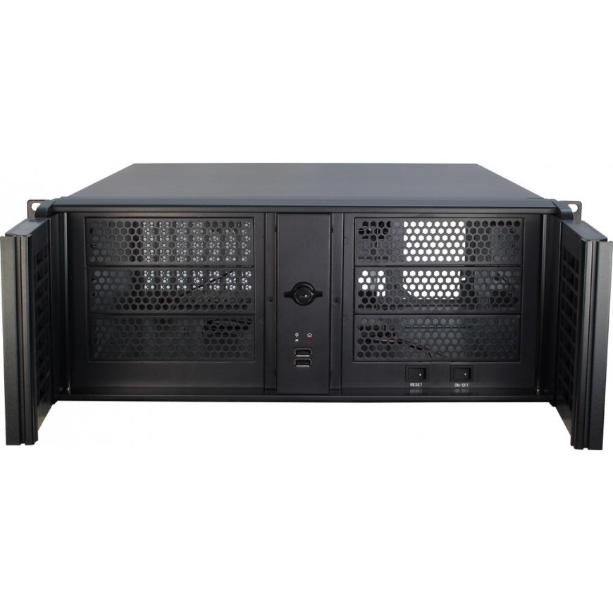 Inter-Tech 4U-4098-S Stovas Juoda – 3