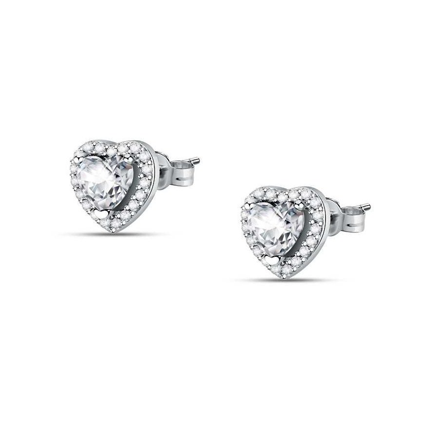 Morellato Silver Earrings Heart Treasures SAVB07