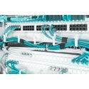 Digitus Cable routing panel with cable routing brackets for 483 mm (19") cabinets, 1U