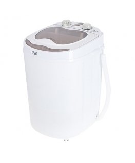 Adler AD 8055 стиральная машина Вертикальная загрузка 3 kg Кремовый, Белый