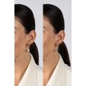 Brilio Silver Silver earrings with synthetic opals EA1161W Brilio Silver Silver earrings with synthetic opals EA1161W