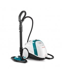 Polti Vaporetto Smart 100_T Cylinder steam cleaner 1500 W Blue, White