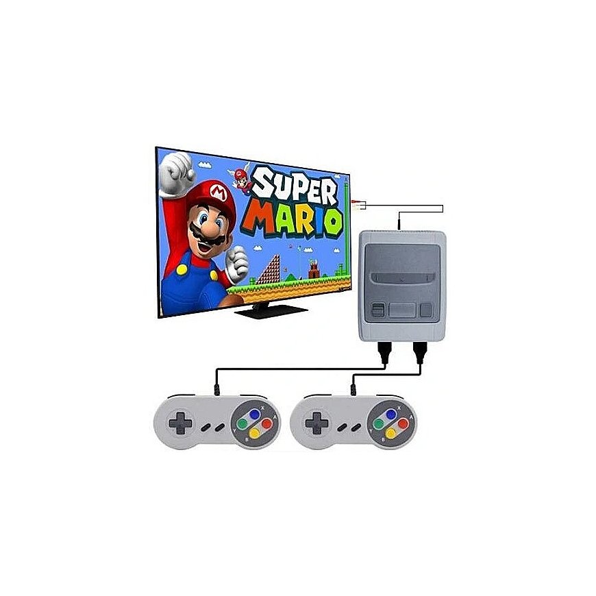 Spēļu konsole RoGer Super Mini SFC 620 Games