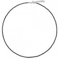 Again Jewelry Black Spinel Bead Necklace AJKNA008 Again Jewelry Black Spinel Bead Necklace AJKNA008