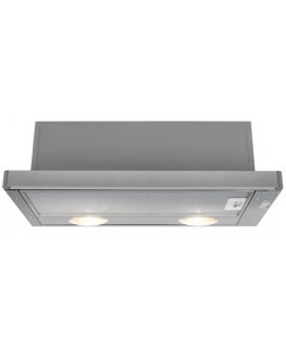 Beko HNT61210X liesituuletin Puoliksi sisäänrakennettu (ulosvedettävä) Ruostumaton teräs 280 m³/h