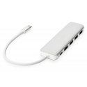 Digitus DA-70242-1 хаб-разветвитель USB 3.2 Gen 1 (3.1 Gen 1) Type-C 5000 Мбит/с Серебристый Digitus DA-70242-1 хаб-разветвитель USB 3.2 Gen 1 (3.1 Gen 1) Type-C 5000 Мбит/с Серебристый