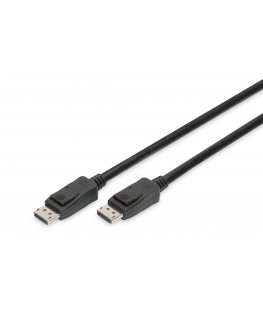 Digitus AK-340106-010-S DisplayPort-kaapeli 1 m musta