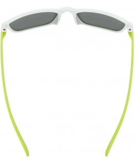 Lasit Uvex rookie white-lime matto / peilinvihreä