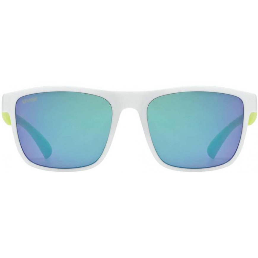 Lasit Uvex rookie white-lime matto / peilinvihreä – 2