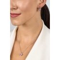 Brilio Silver Silver heart jewelry set with zircons SET273WP (earrings, pendant)