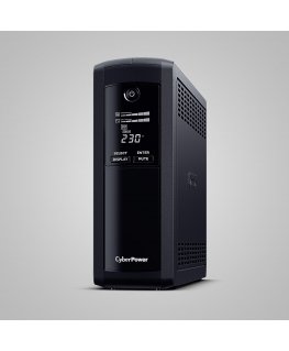 CyberPower Tracer III VP1200ELCD-FR источник бесперебойного питания Интерактивная 1,2 kVA 720 W 5 розетка(и)