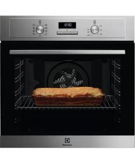 Electrolux EOF3H70X 72 L Melns, Nerūsējošs tērauds