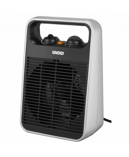 Unold 86106 electric space heater Indoor Black, Silver 2000 W Fan electric space heater
