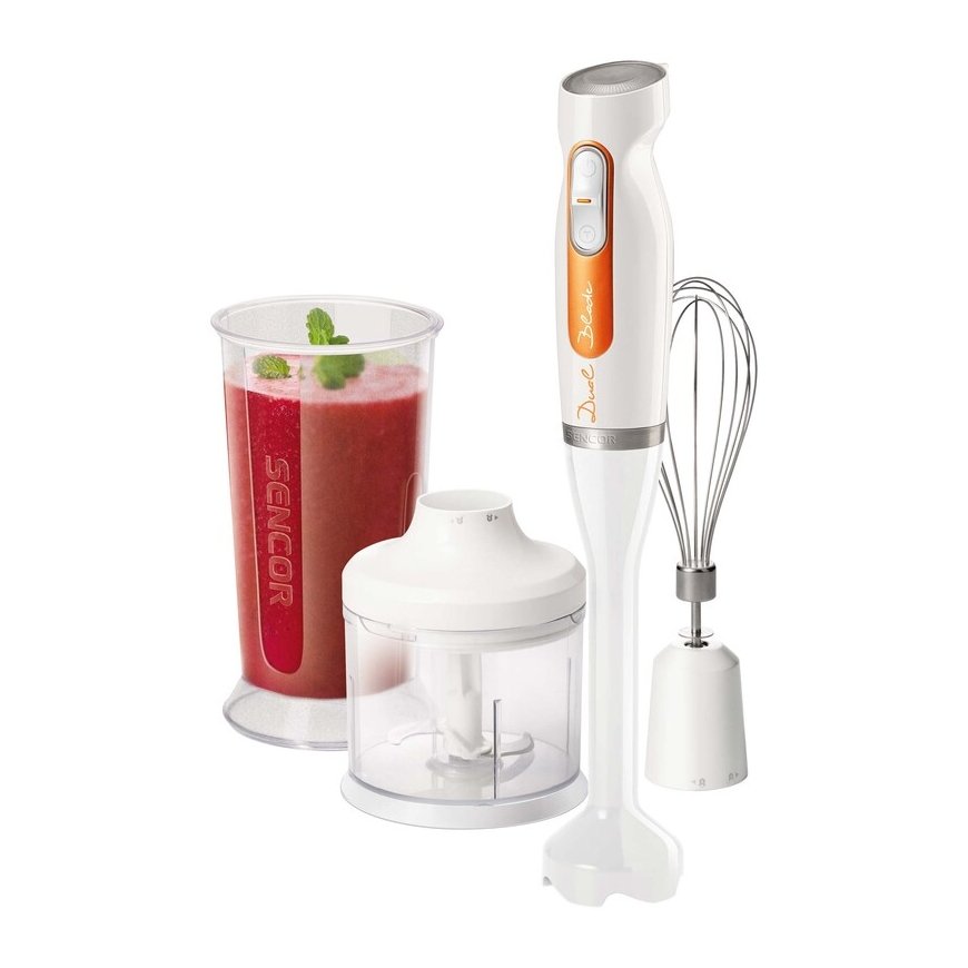 Sencor SHB 4260WH EUE3 Panardinamas maišytuvas 600 W Oranžinė, Balta – 2