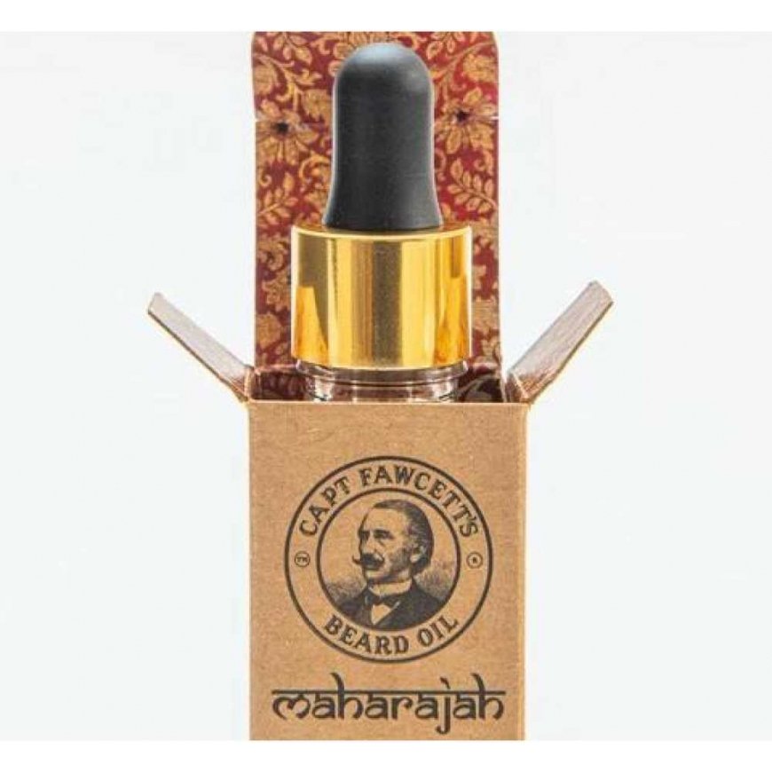 Captain Fawcett Maharajah Beard Oil Partaöljy, 10 ml – 2
