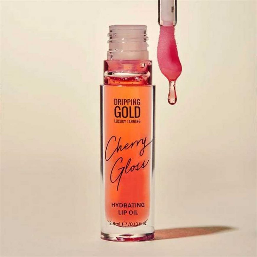 Dripping Gold Cherry Gloss drėkinamieji lūpų aliejaus lūpų balzamai – 4