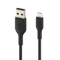 Belkin CAA001BT2MBK кабель с разъемами Lightning 2 m Черный Belkin CAA001BT2MBK кабель с разъемами Lightning 2 m Черный
