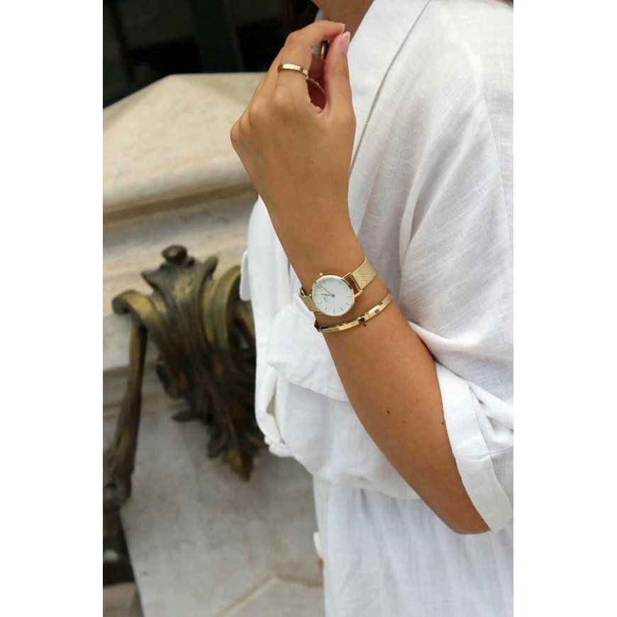 Daniel Wellington Women's Watch DW00100350 - Petite Evergold 28mm – 3
