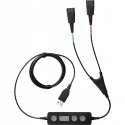 Jabra 265-09 audiokaapeli USB2.0 2x QD musta Jabra 265-09 audiokaapeli USB2.0 2x QD musta