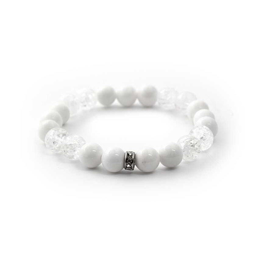 Beneto Bennett Jade and Crystal Bead