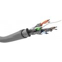 Goobay CAT 6 network cable, S/FTP (PiMF), grey, 100m Goobay CAT 6 network cable, S/FTP (PiMF), grey, 100m