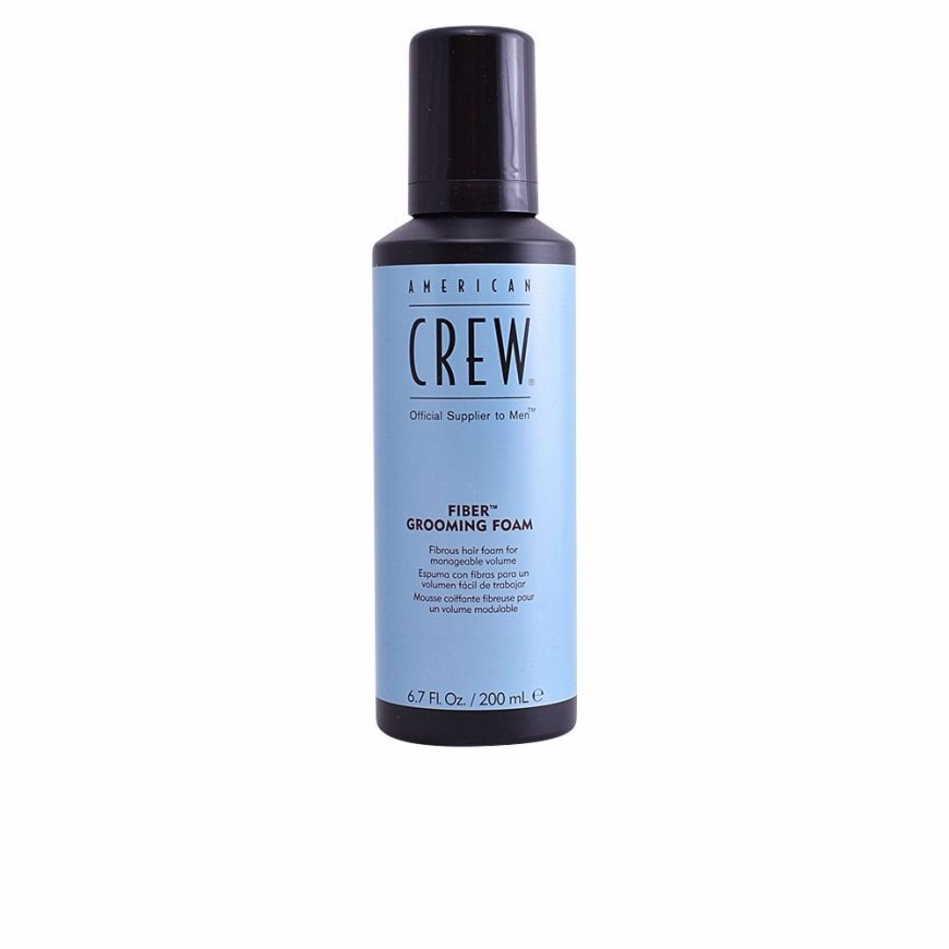 AMERICAN CREW - Keskipitoinen hiusvaahto miehille, 200 ml – 2