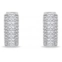 Brilio Silver Non-slip silver earrings with zircons EA774W Brilio Silver Non-slip silver earrings with zircons EA774W