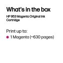 HP 953 magenta alkuperäinen mustekasetti HP 953 magenta alkuperäinen mustekasetti