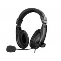 Sandberg 325-27 austiņas un brīvroku komplekts Vadu Zvani / mūzika USB Type-A Melns
