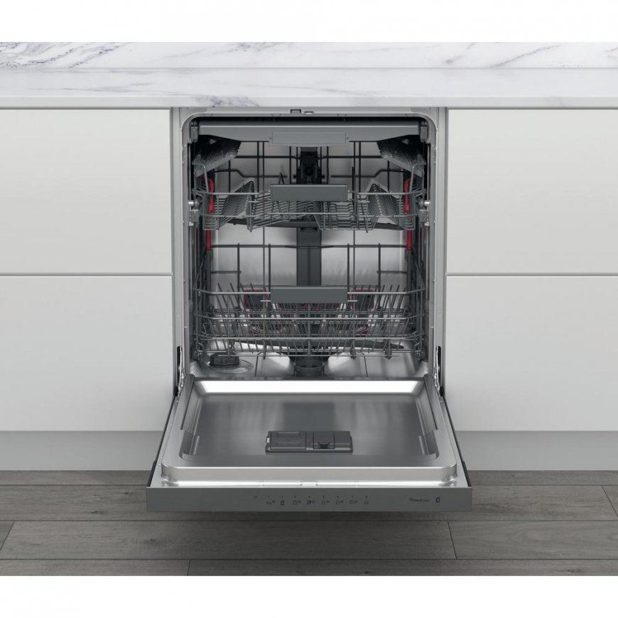 Whirlpool WBC 3C34 PF X Visiškai įmontuotos 14 vietos D – 3