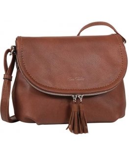 Tom Tailor naisten Crossbody laukku 21042 22 konjakki