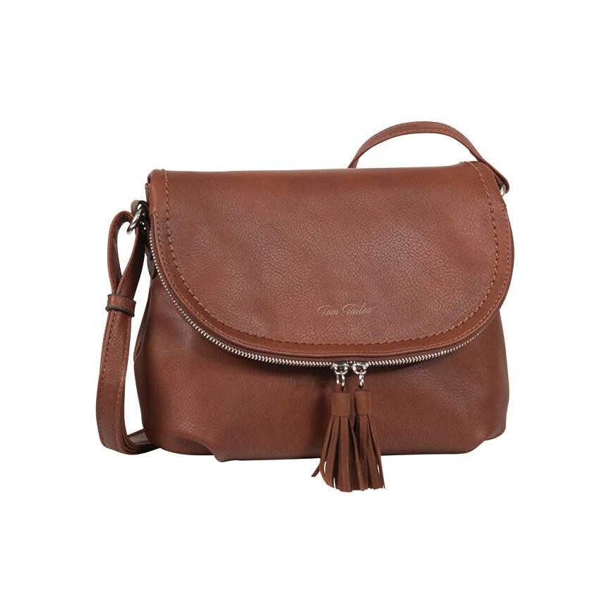 Tom Tailor naisten Crossbody laukku 21042 22 konjakki