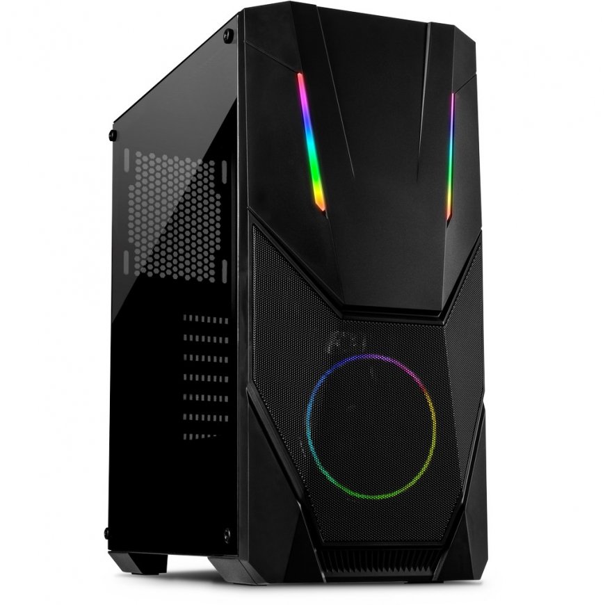 Inter-Tech IT-3303 HORNET Tower Melns