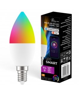 Extralink SMARTLIFE?ARÓWKA LED E14 C37 2700-6500K WIFI 220-240V