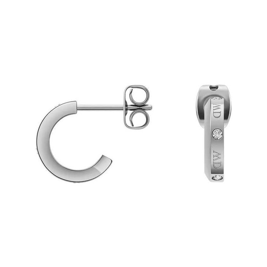 Daniel Wellington ajattomat terässormukset klassisilla lumine kristalleilla DW00400351 – 2
