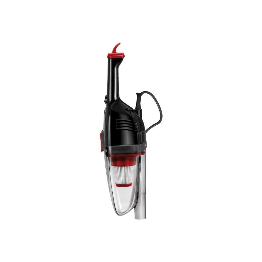 MPM MOD-39 varsi-imuri & sähköharja 2-in-1-varsi-imuri AC Kuiva HEPA Pussiton 0,6 L 600 W musta, Pun – 4