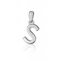 JVD Minimalistinen hopeakirjain "S" riipus SVLP0948XH2000S JVD Minimalistinen hopeakirjain "S" riipus SVLP0948XH2000S