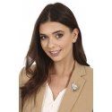 Jwl Luxury Pearls Žavi angelo sagė su perlu ir kristalais JL0823 Jwl Luxury Pearls Žavi angelo sagė su perlu ir kristalais JL0823