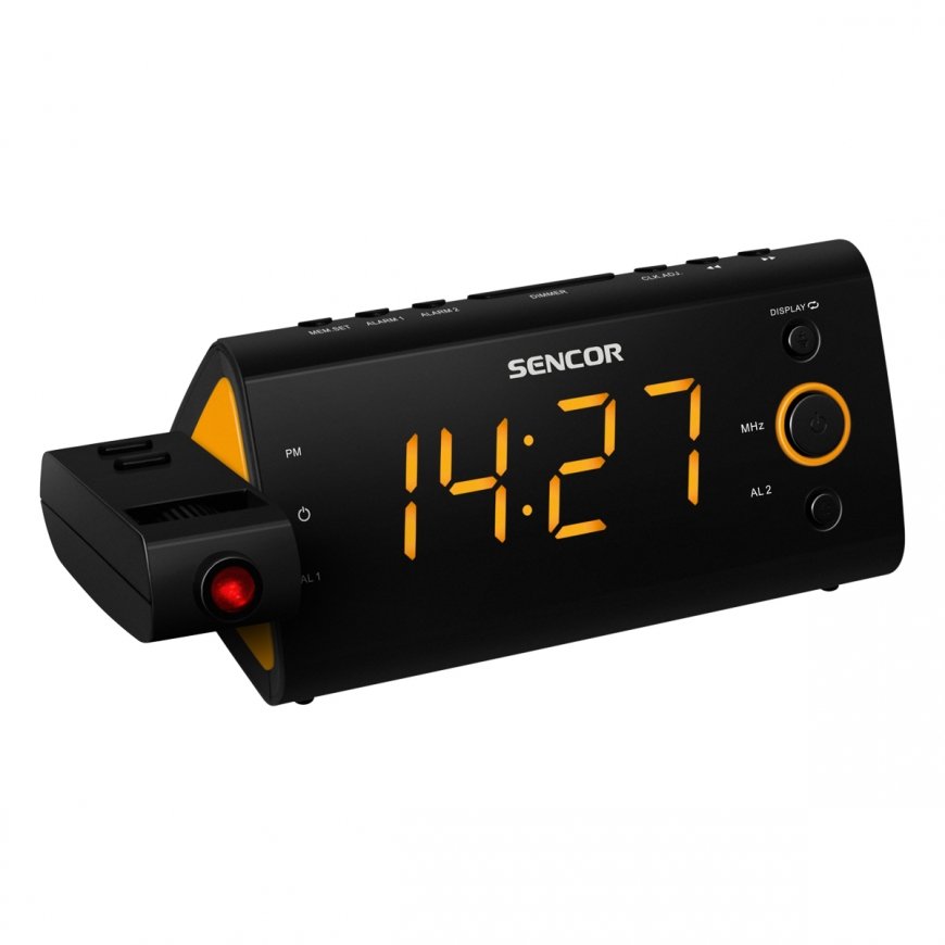 Sencor SRC 330 OR radio Pulkstenis