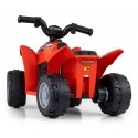 Milly Mally Honda ATV Raudona elektrinis keturratis Milly Mally Honda ATV Raudona elektrinis keturratis