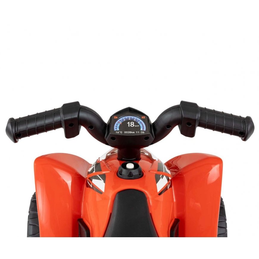 Milly Mally Honda ATV Raudona elektrinis keturratis – 4