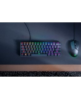 Razer Huntsman Mini klaviatuur Mängimine USB QWERTY Põhjamaad Must
