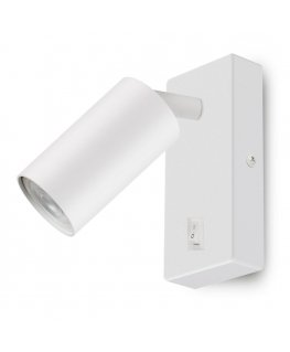 GU10 wall lamp, with switch, MCE369B
