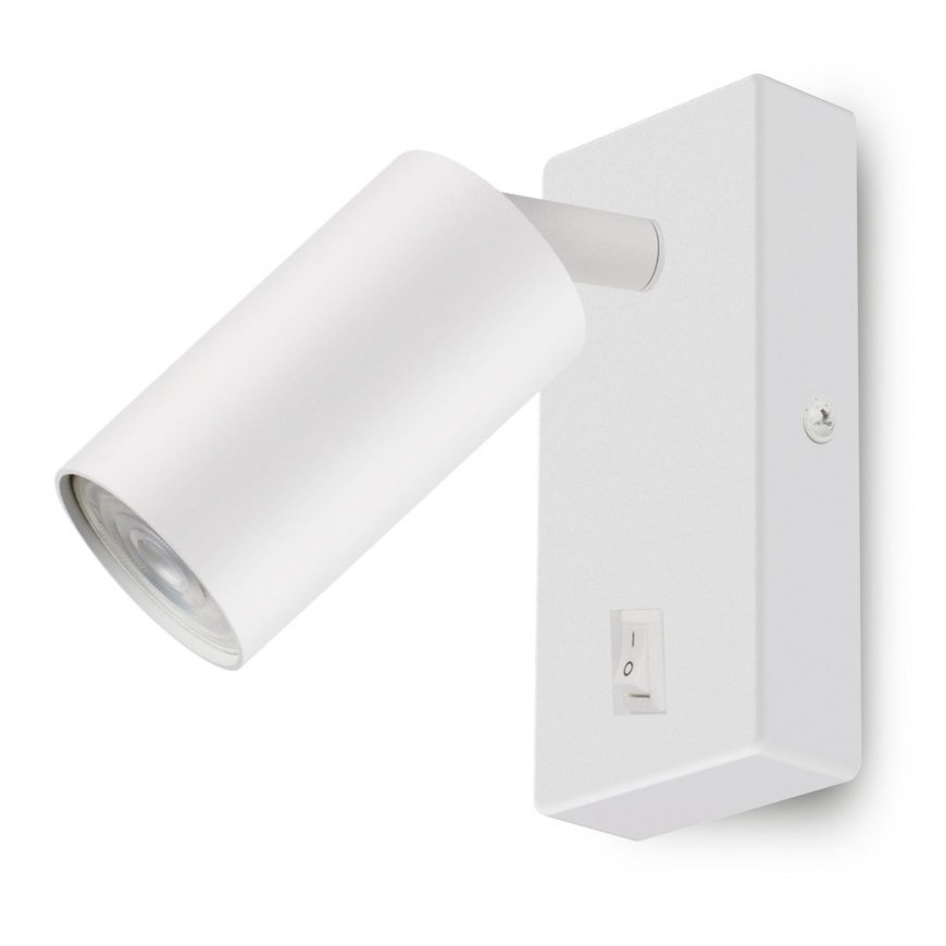 GU10 wall lamp, with switch, MCE369B